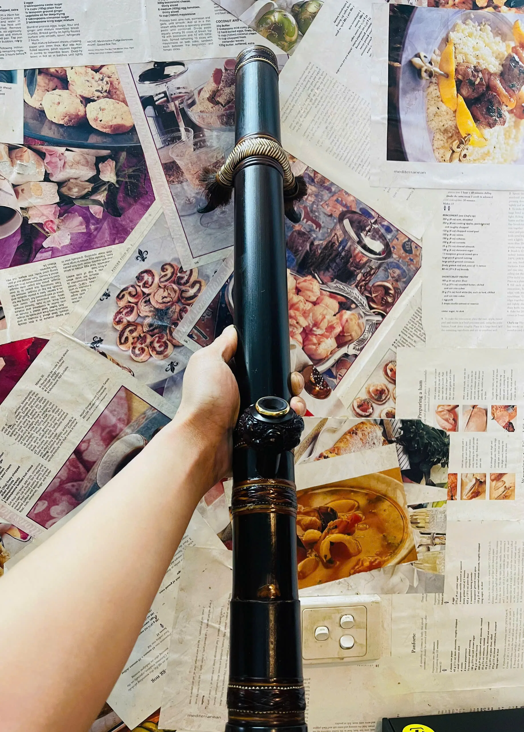 Điếu nứa lên nước